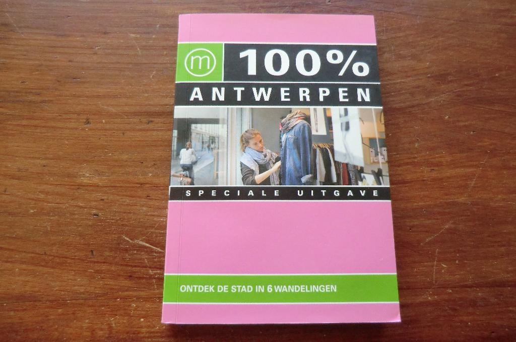 reisgids - 100% Antwerpen - de stad in 6 wandelingen (2015), Overige merken, Ophalen of Verzenden, Zo goed als nieuw, Reisgids of -boek