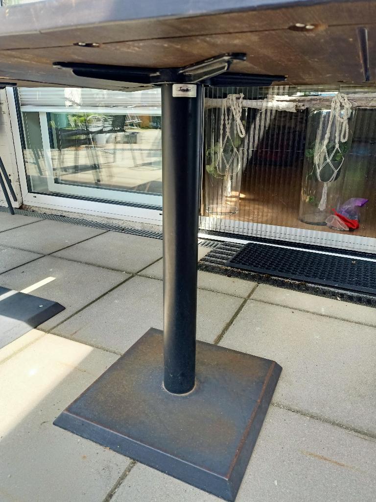 Satteliet tafel onderstel 3 stuks gietijzer, Ophalen, Tafelpoot, Gebruikt, 50 tot 100 cm