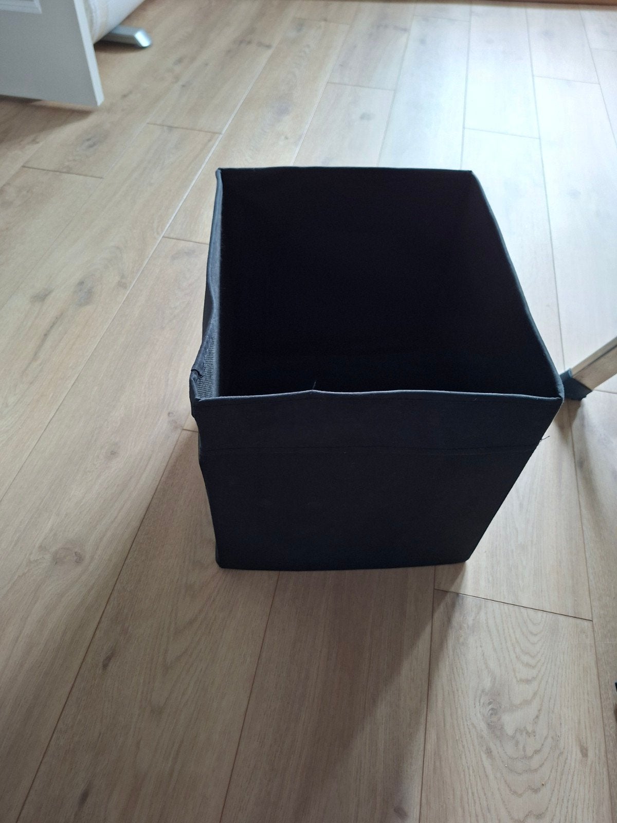 Zwarte IKEA Kallax opbergdoos - Perfect voor organisatie, Ophalen of Verzenden, Modern, Textiel, Gebruikt