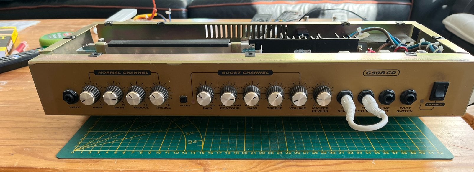 Park (Marshall) G50R CD chassis, werkt volledig, Ophalen of Verzenden, Gebruikt, Gitaar, Minder dan 50 watt