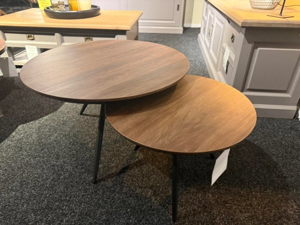 Salontafel set Hayley, Huis en Inrichting, Ophalen, 50 tot 100 cm, Rond, Nieuw