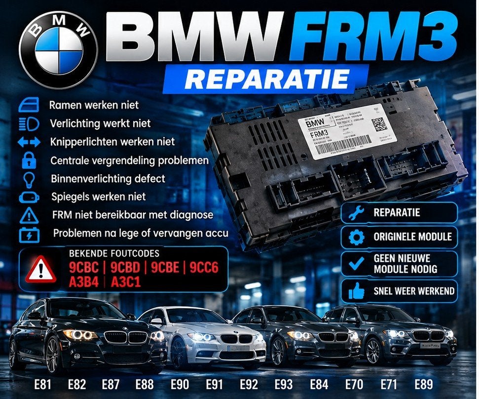 BMW MINI FRM3 Reparatie | Ramen / Verlichting Defect | €70, Ophalen, Nieuw, BMW