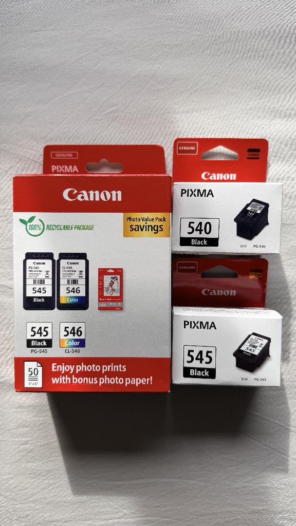 Canon Inktcartridges PIXMA – Nieuw en Ongeopend, Computers en Software, Printerbenodigdheden, Nieuw, Cartridge, Ophalen