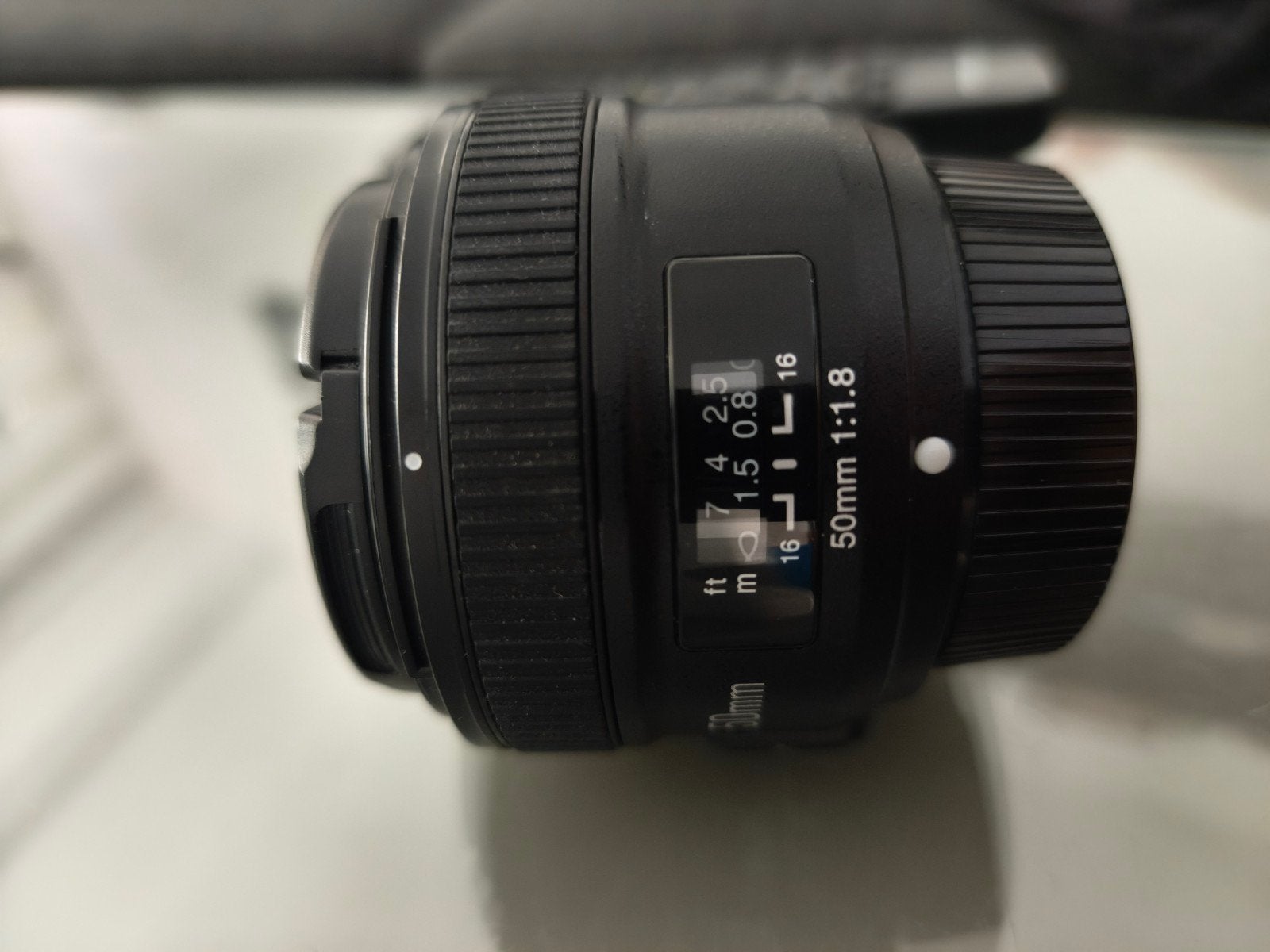 YONGNUO KITLENS VOOR NIKON CAMERAS 50MM 1:1.8  MF/AF, Ophalen, Overige merken, Standaardlens, Autofocus