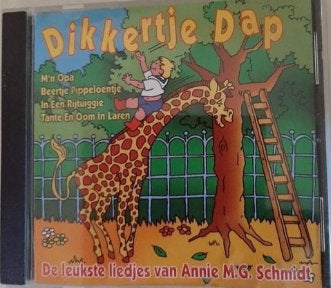 CD - Dikkertje Dap - Liedjes van Annie M.G. Schmidt 1998, Cd's en Dvd's, Cd's | Kinderen en Jeugd, Ophalen of Verzenden, Zo goed als nieuw
