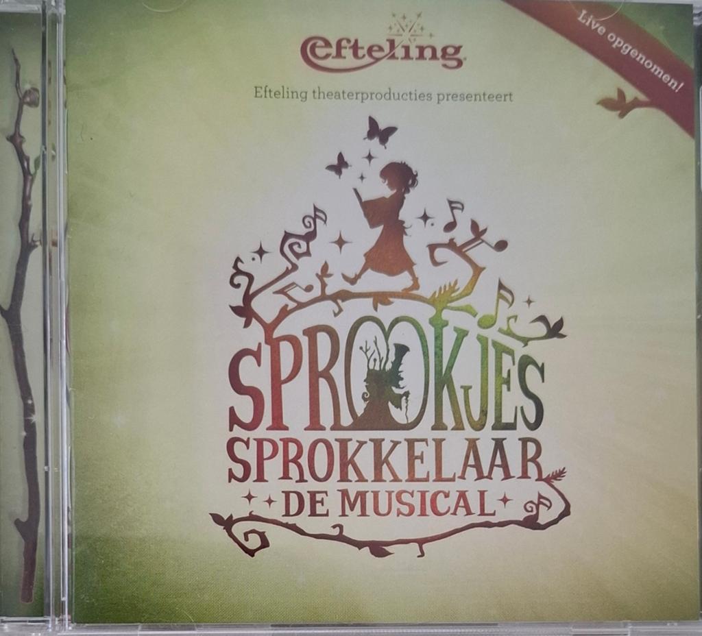 Efteling Musical Sprookjes Sprokkelaar CD - Krasvrij