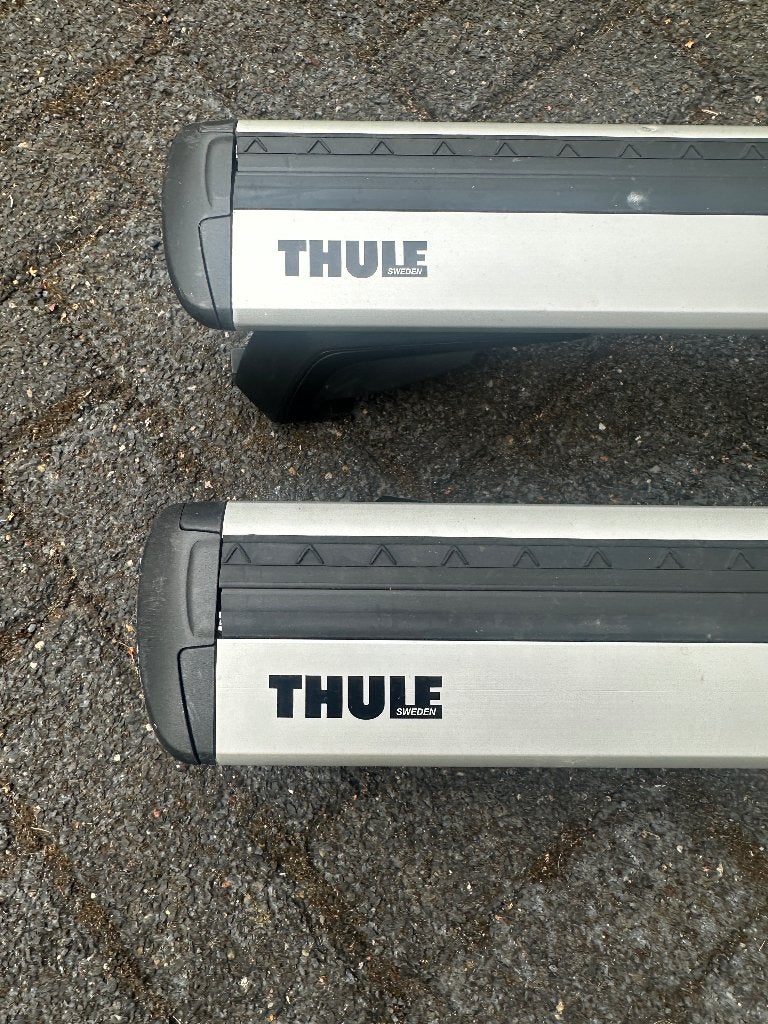 Thule Evo Raised Rail + Voeten (VW Tiguan), Ophalen, Zo goed als nieuw