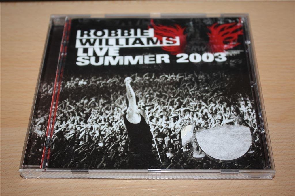 Robbie Williams – Live Summer 2003, Rock, Inclusief doosje, Ophalen of Verzenden, Zo goed als nieuw