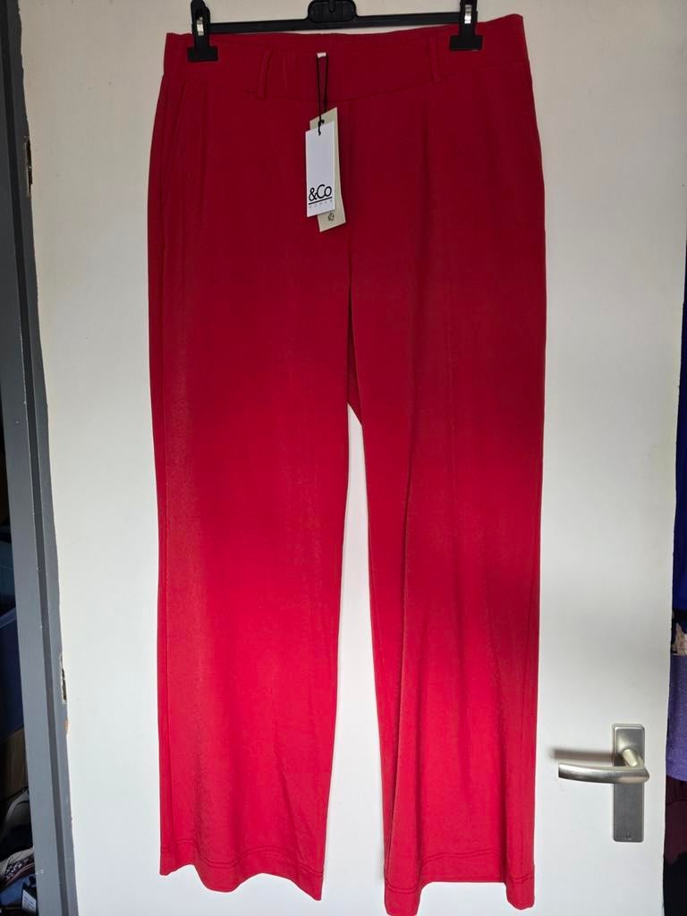 Nieuw &co woman andcowoman and cowoman xxl travel rood, Maat 46/48 (XL) of groter, Nieuw, Ophalen of Verzenden, Lang