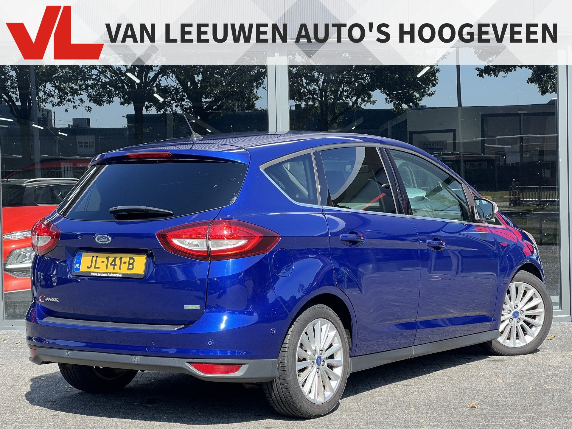 Ford C-MAX 1.0 Titanium | WinterPack | Airco | Navi |, Auto's, Voorwielaandrijving, Stof, Gebruikt, Automatische klimaatregeling