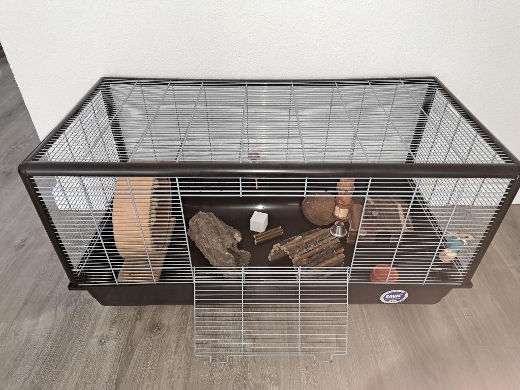 Hamsterkooi, Dieren en Toebehoren, Kooi, Gebruikt, Hamster, 75 tot 110 cm