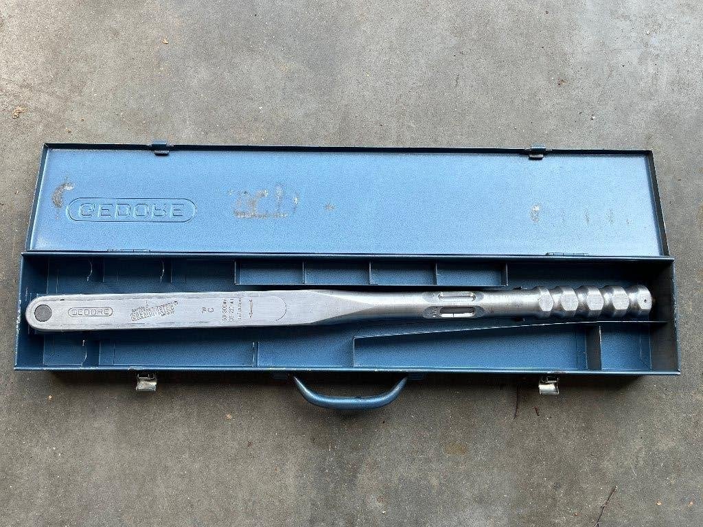 Gedore Dremometer type C 50-300Nm momentsleutel, Auto diversen, Gebruikt, Ophalen of Verzenden, Gedore
