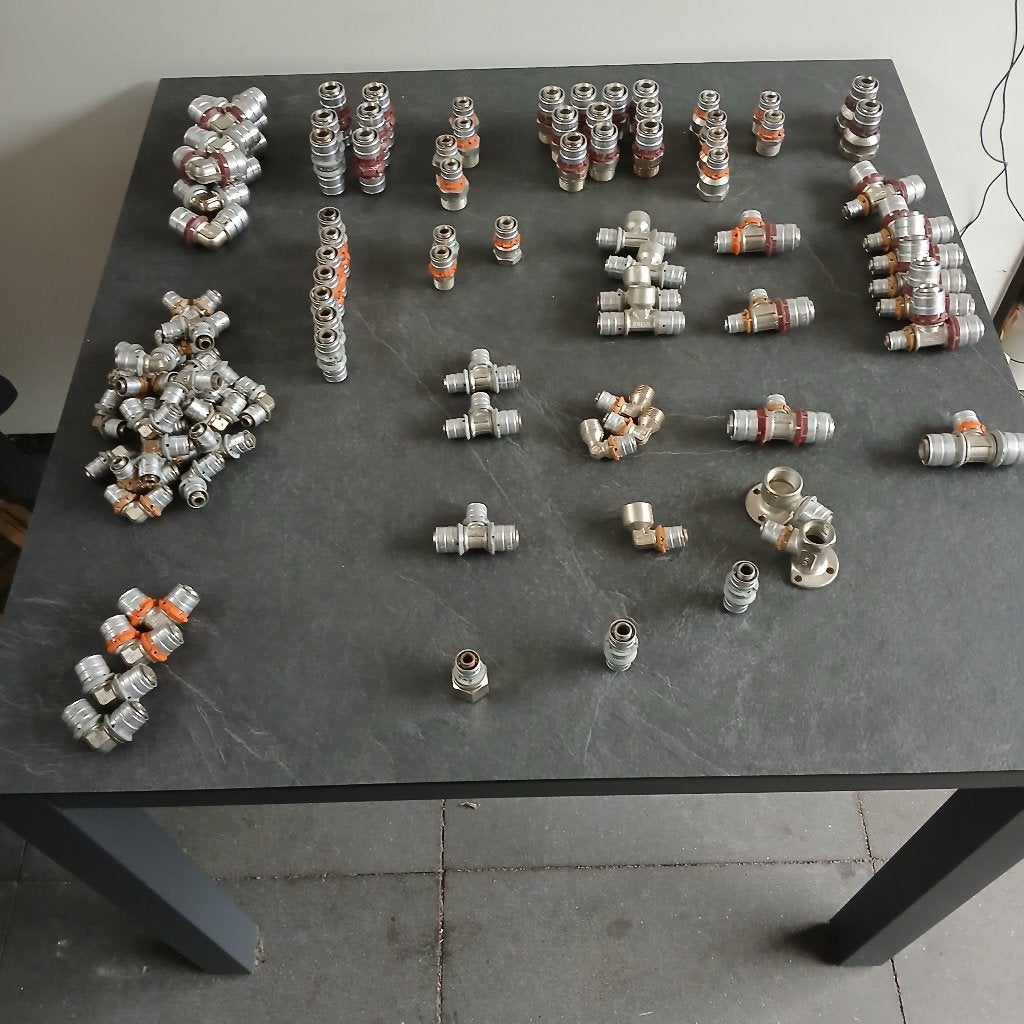 Uponor Unicor persfitting perskoppeling pers hulpstuk, Ophalen of Verzenden, Nieuw, Overige typen