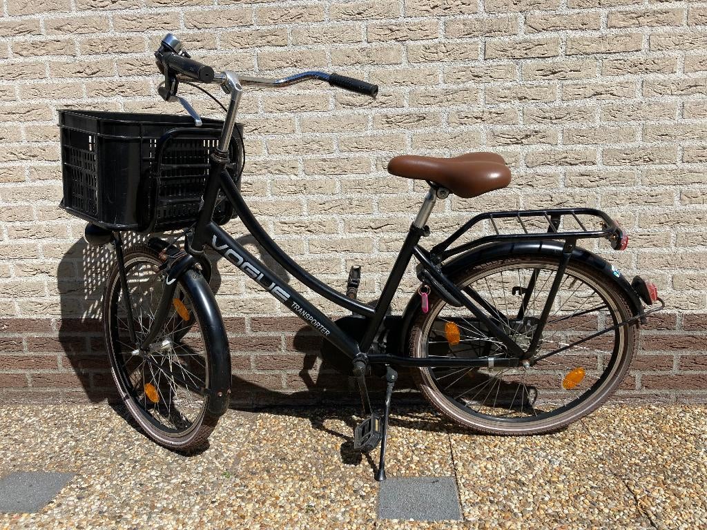 Meisjesfiets Vogue Transporter (24 inch), Fietsen en Brommers, Fietsen | Meisjes, Ophalen, Gebruikt, 24 inch