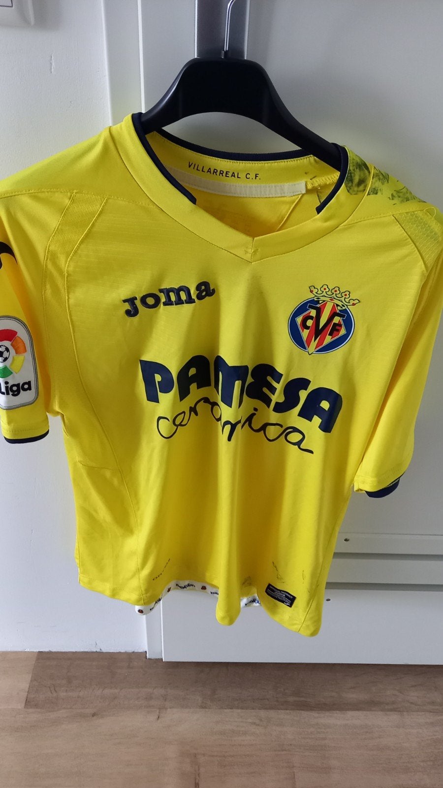 Villarreal CF Joma Thuisshirt Maat M - Geel, Kleding | Heren, Joma, Maat 48/50 (M), Geel, Ophalen of Verzenden