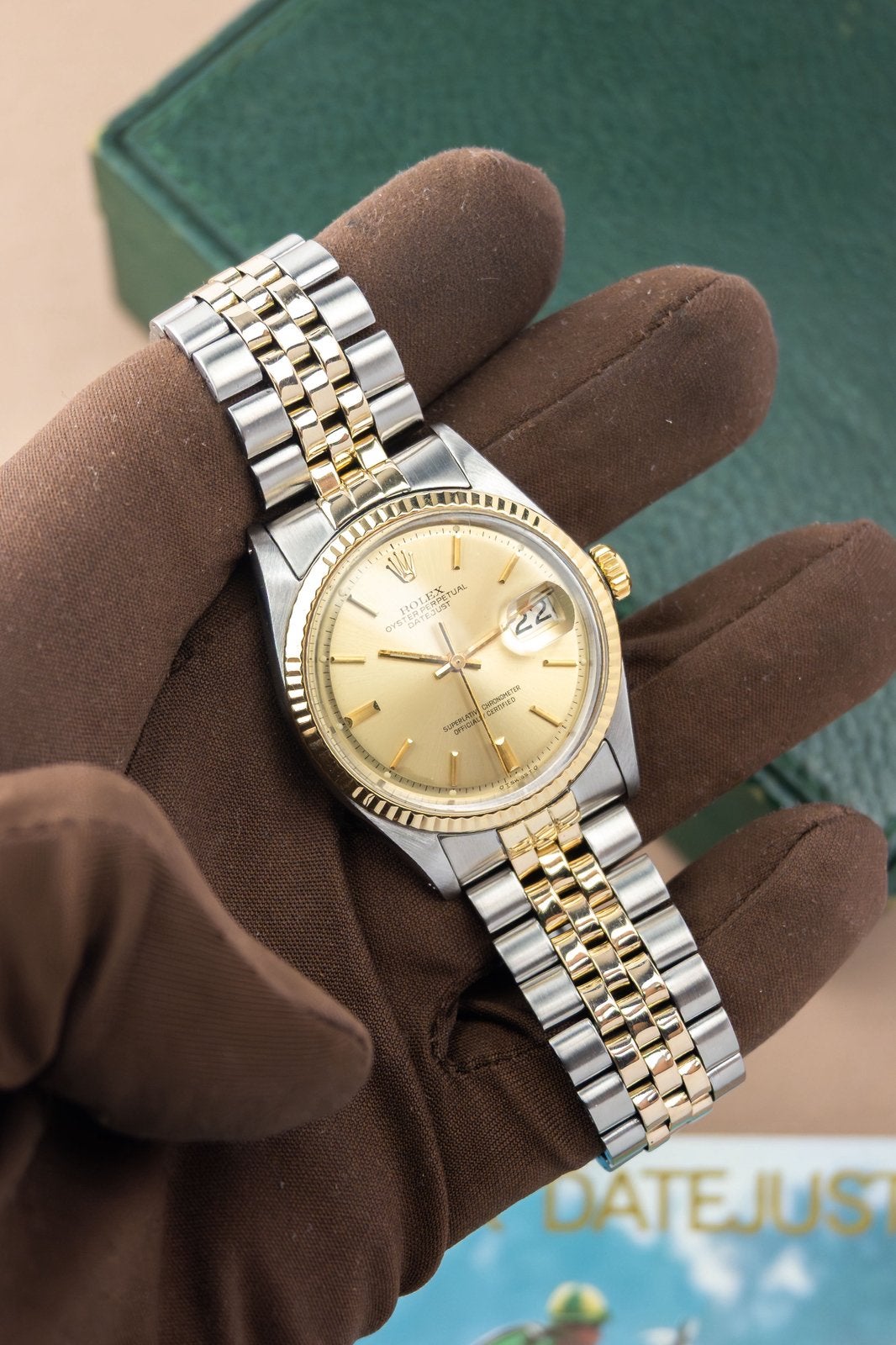 Rolex Datejust 36 ‘Sigma Dial | Jubilee Bracelet, Polshorloge, Ophalen of Verzenden, Zo goed als nieuw, Goud