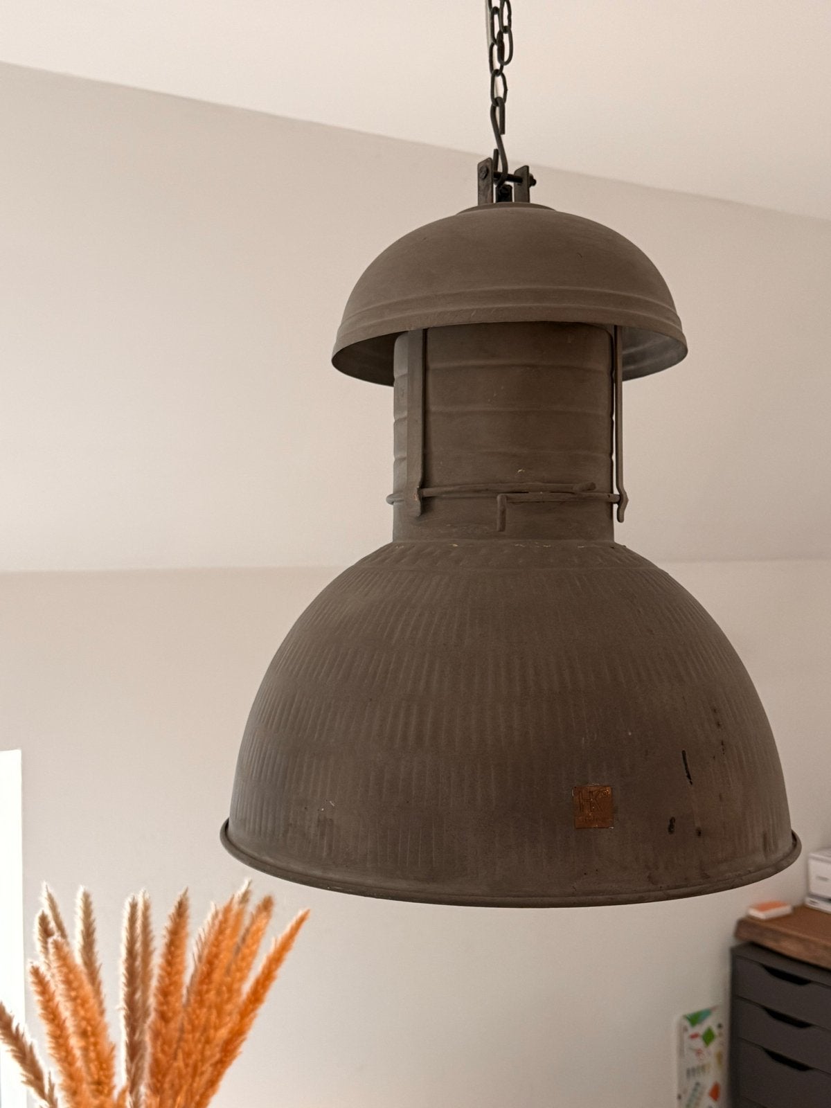 HK Living Hanglampen- Industriële Stijl, Huis en Inrichting, Lampen | Hanglampen, Ophalen, Gebruikt, Metaal, E27 (groot)