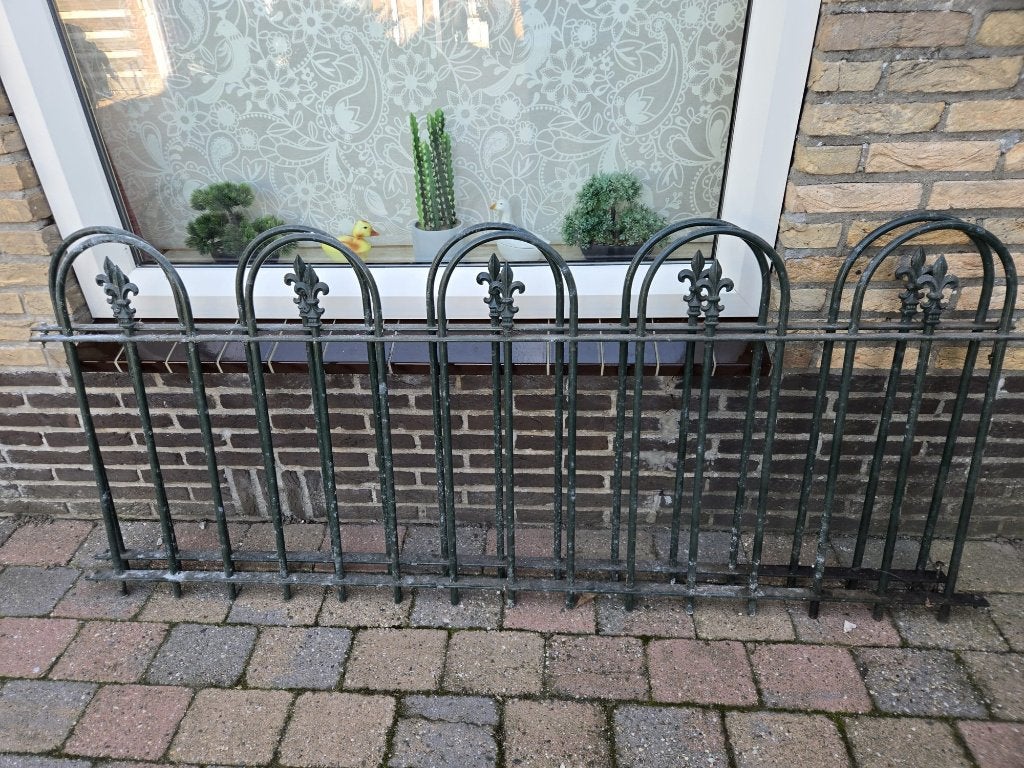 metalen sierhekwerk, Tuin en Terras, Ophalen, Gebruikt, IJzer, Sierhekwerk