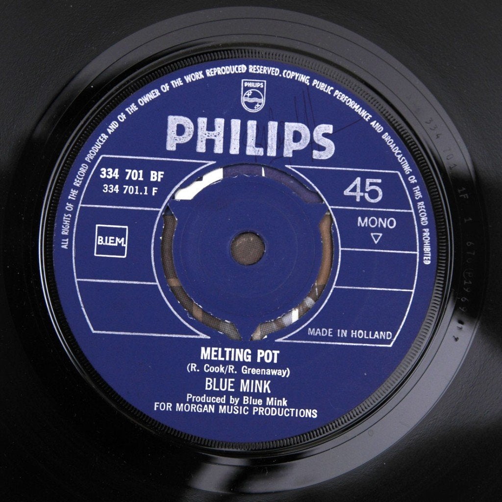 MELTING POT Blue Mink SOUL POP ROCK HIT 1969, Verzenden, 7 inch, Zo goed als nieuw, Pop