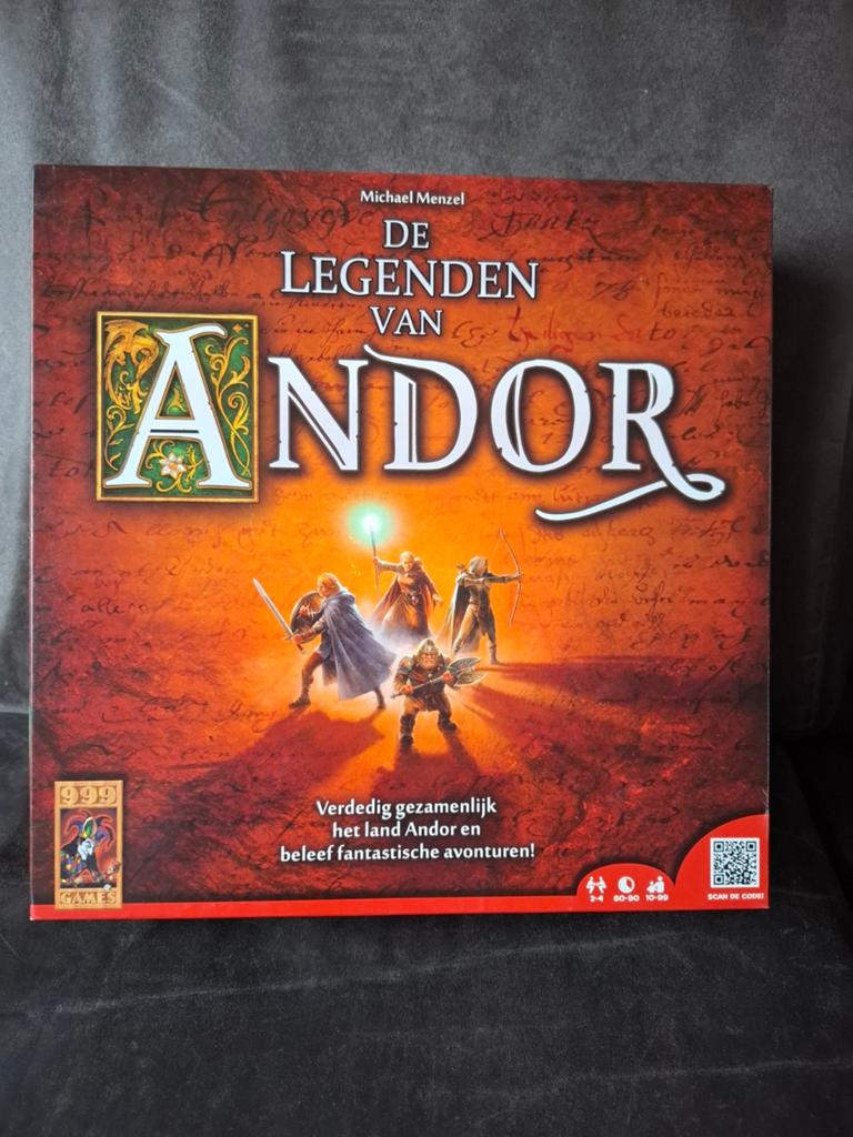 Bordspel andor, Hobby en Vrije tijd, Gezelschapsspellen | Bordspellen, Ophalen of Verzenden, Zo goed als nieuw