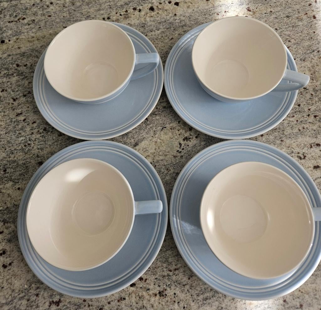 Thee kop & schotel Jasper Conran casual Wedgwood, Huis en Inrichting, Keuken | Servies, Ophalen of Verzenden, Zo goed als nieuw