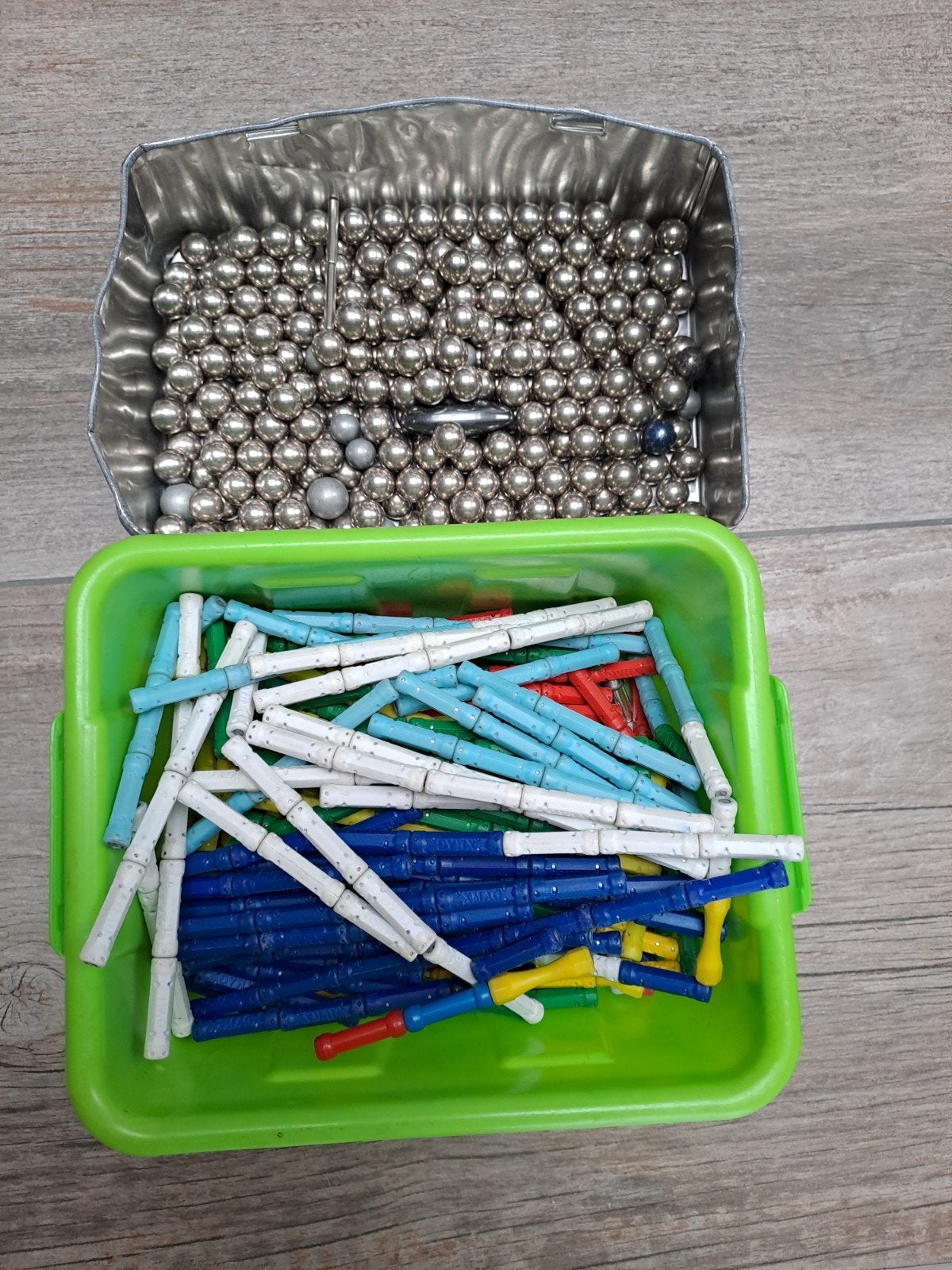 Grote set magnetics magneten en staafjes, Ophalen, Zo goed als nieuw, Overige merken