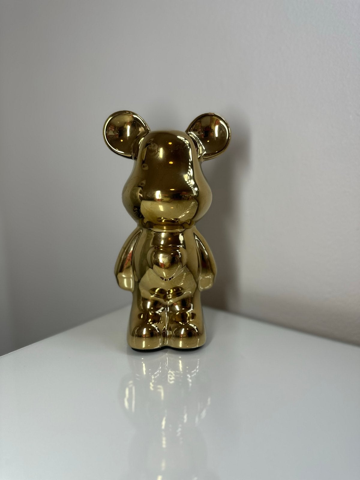 GOUDEN GUMMYBEAR - Beeld  | Gummy | Artdeco | Bearbrick, Huis en Inrichting, Woonaccessoires | Overige, Zo goed als nieuw, Goud