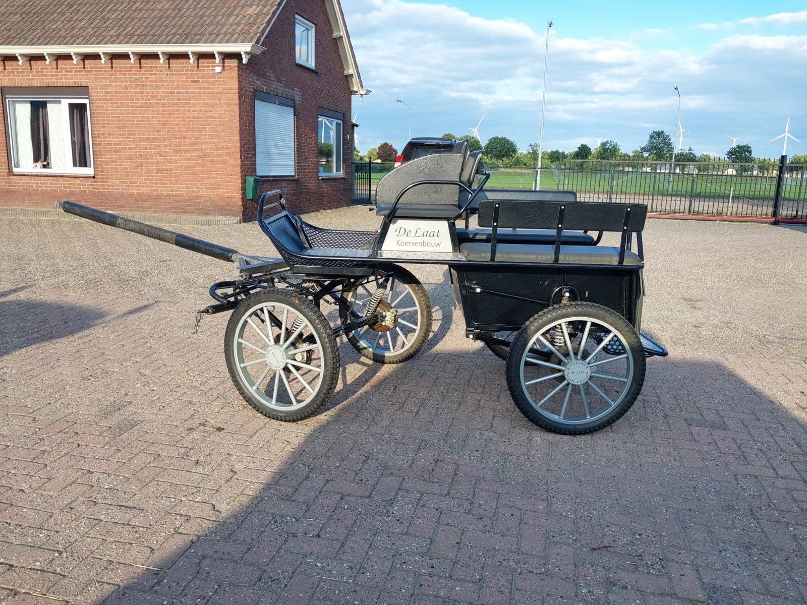 zeer nette recreatie koets de laat, Dieren en Toebehoren, Zo goed als nieuw, Overige typen, Paard of Pony