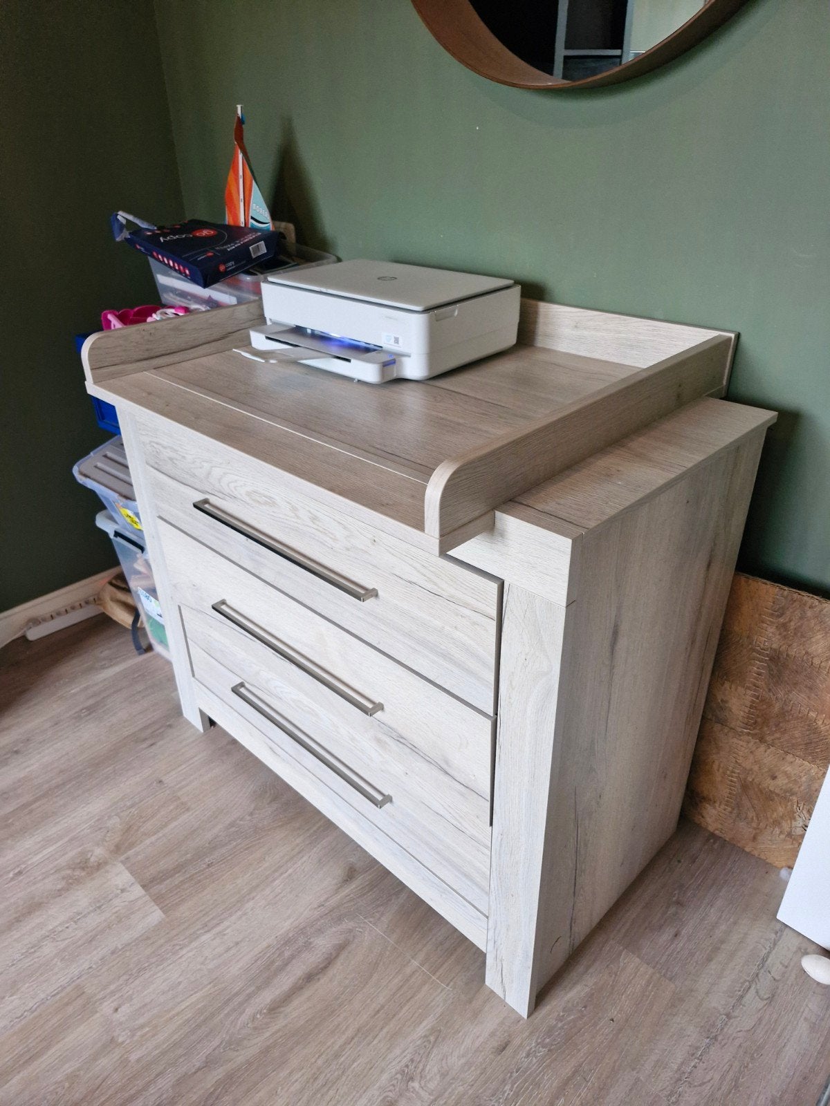 Commode met 3 lades en opzetstuk