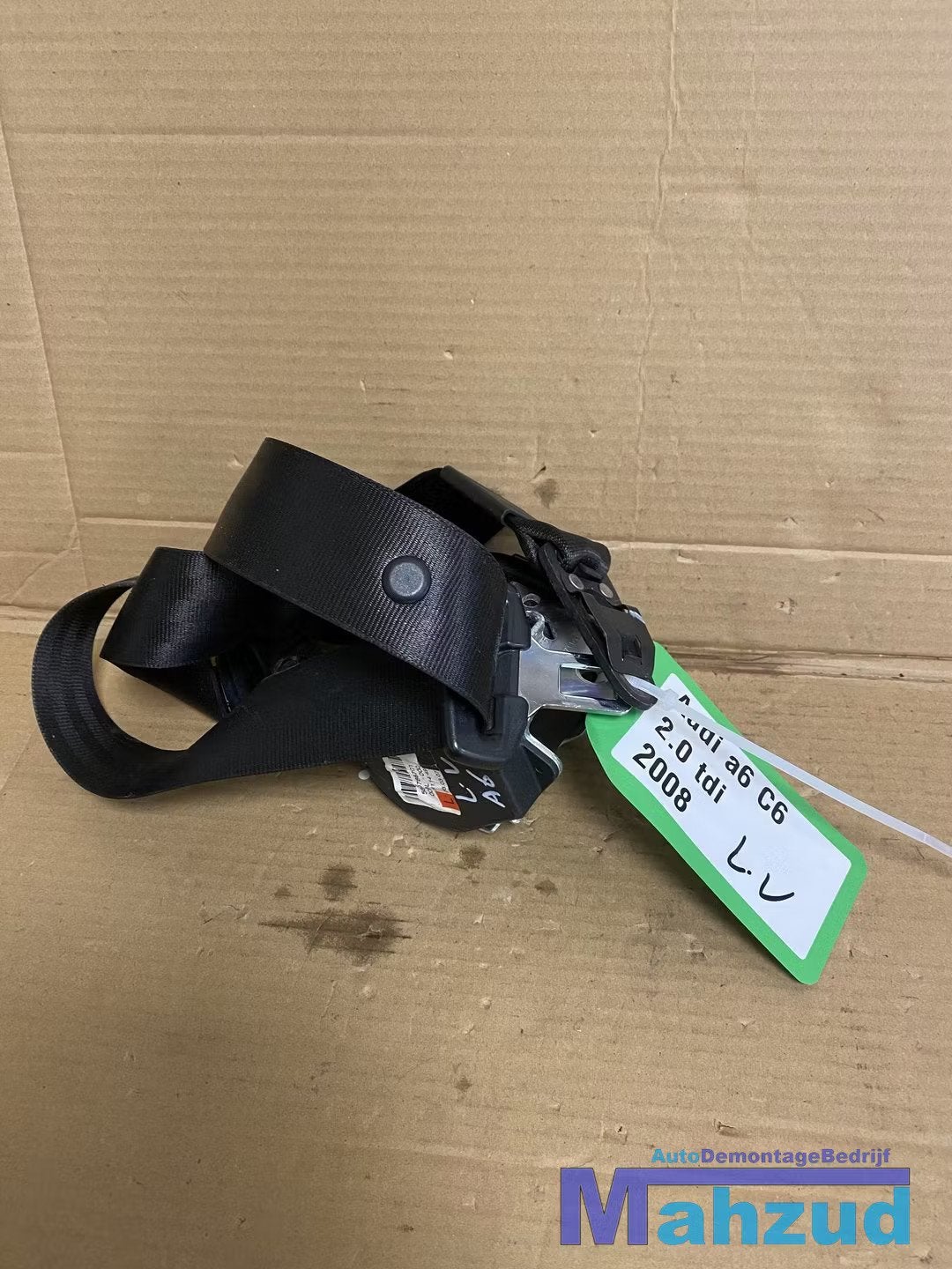AUDI A6 C6 Links voor gordel zwart 2004-2011, Gebruikt, AUDI AG, Auto-Union-Strasse 1
85045  Ingolstadt, DE, Kundenbetreuung@audi.de