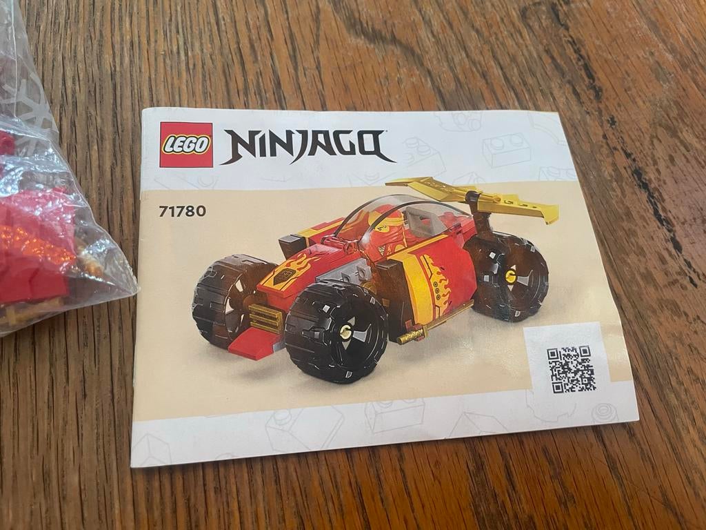 LEGO Ninjago 71780 Kai's Vuurdraak Raceauto, Ophalen of Verzenden, Gebruikt, Overige merken