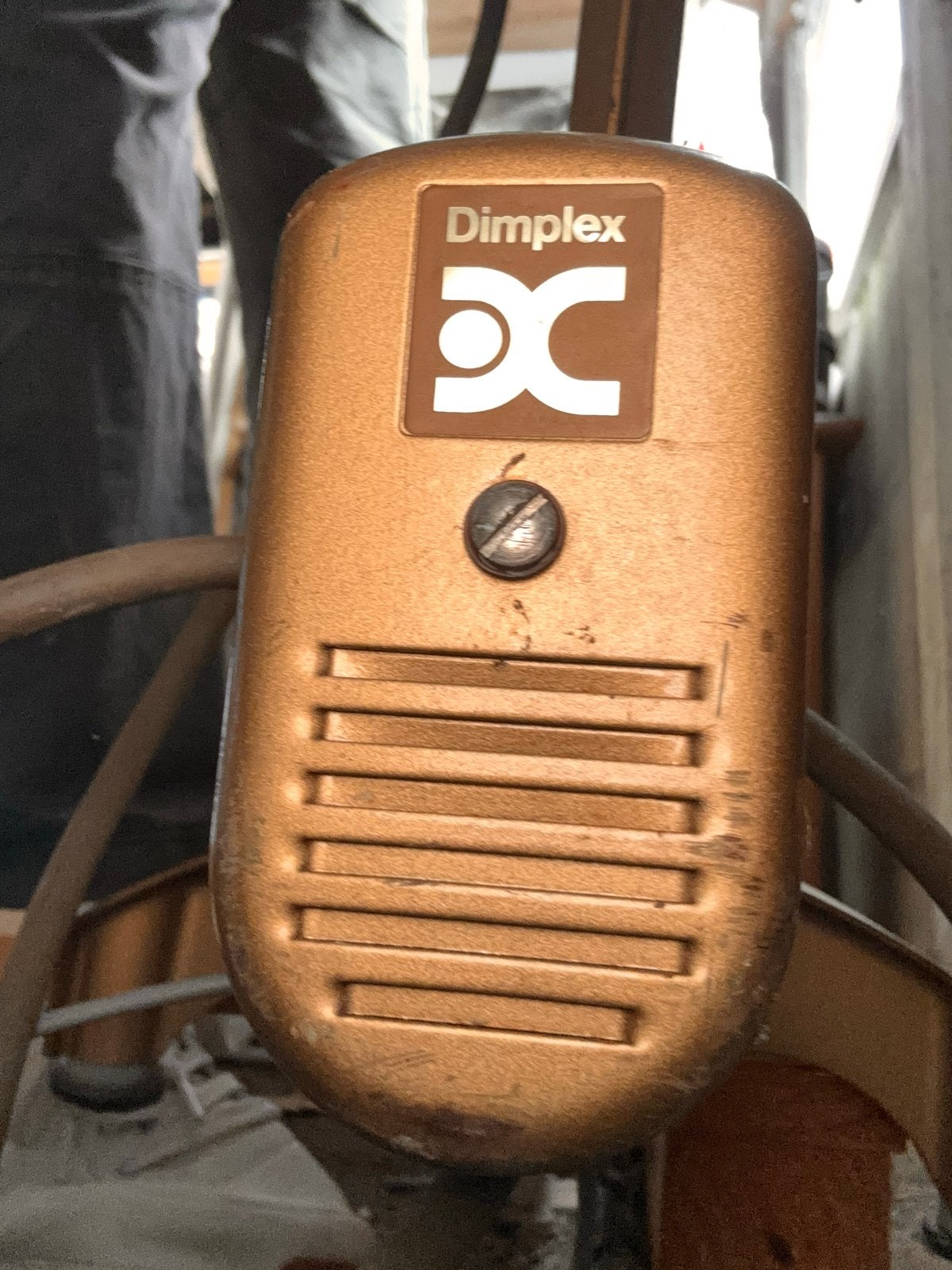 Dimplex elektrische radiator - Goudkleurig, Ophalen, 30 tot 80 cm, Radiator, 60 tot 150 cm