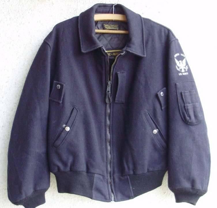AVIREX M-445A FLIGHT JACKET orginal USA, Ophalen of Verzenden, Zo goed als nieuw, Maat 52/54 (L), Blauw
