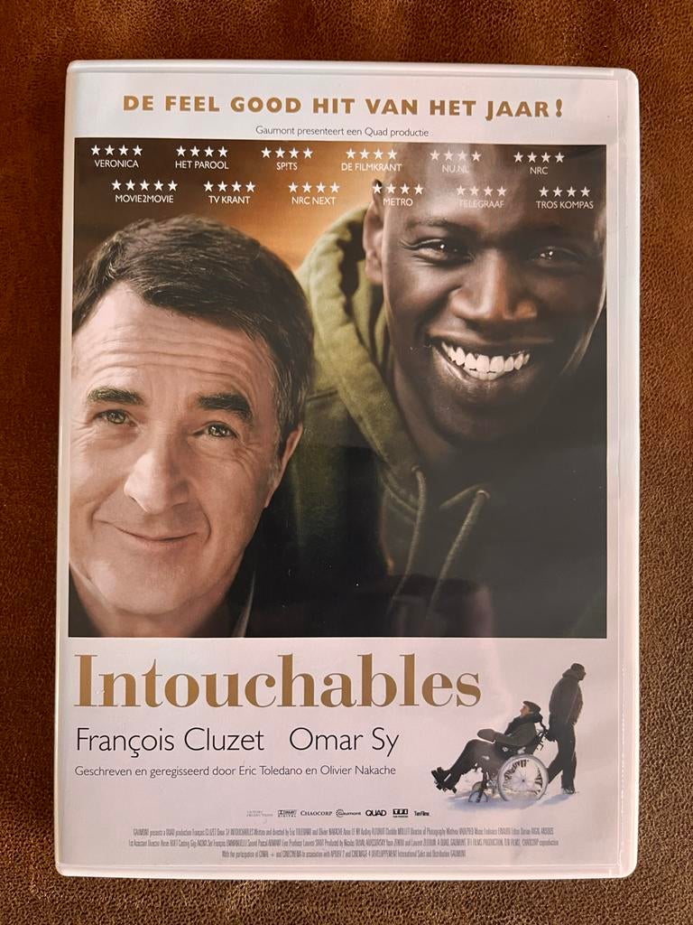 Intouchables DVD, Cd's en Dvd's, Vanaf 12 jaar, Ophalen of Verzenden, Gebruikt, Drama