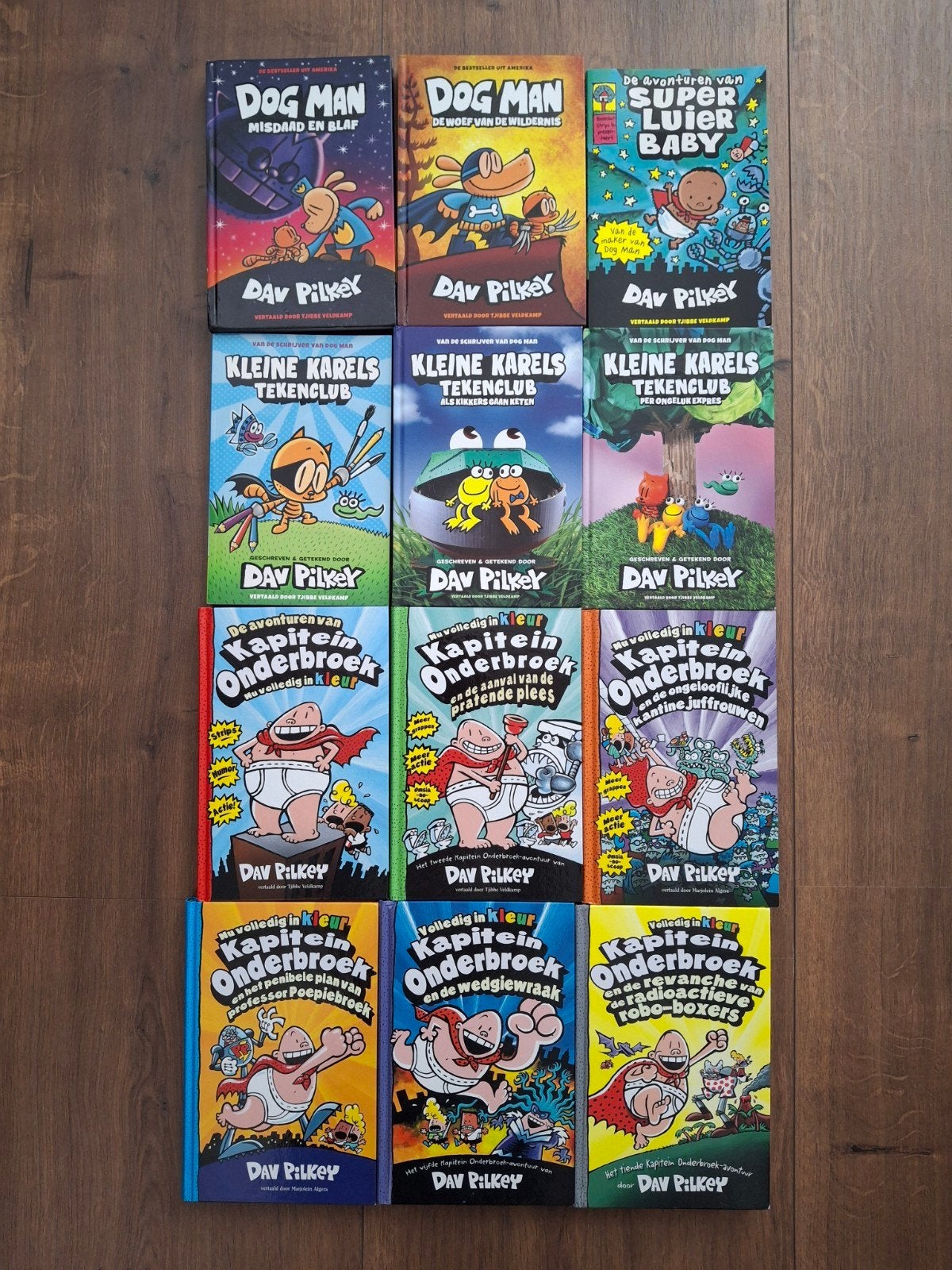 Dav Pilkey boeken, Ophalen of Verzenden, Zo goed als nieuw, Fictie algemeen
