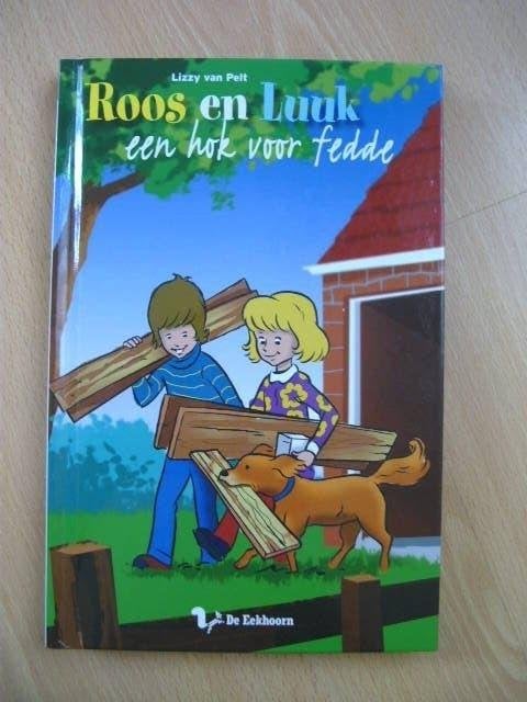 Roos en Luuk 2, Een hok voor Fedde. Lizzy van Pelt  AVI 2, Boeken, Ophalen of Verzenden, Zo goed als nieuw, Fictie algemeen