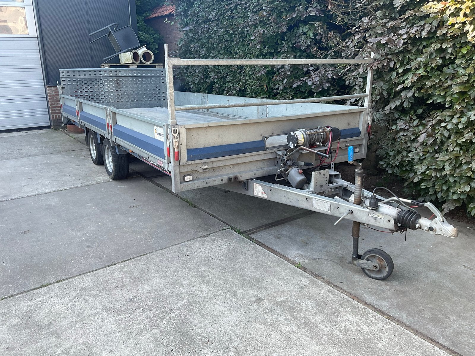 Brian James Cargo Trailer  - aanhanger - kar - kantelbaar, Auto diversen, Aanhangers en Bagagewagens, Ophalen, Gebruikt