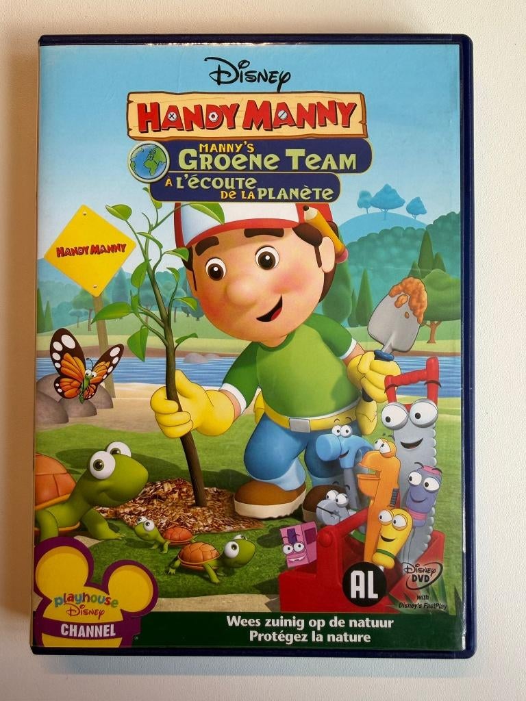 Handy Manny - Manny's Groene Team DVD | Actie 5=4, Vanaf 12 jaar, Ophalen of Verzenden, Zo goed als nieuw, Amerikaans
