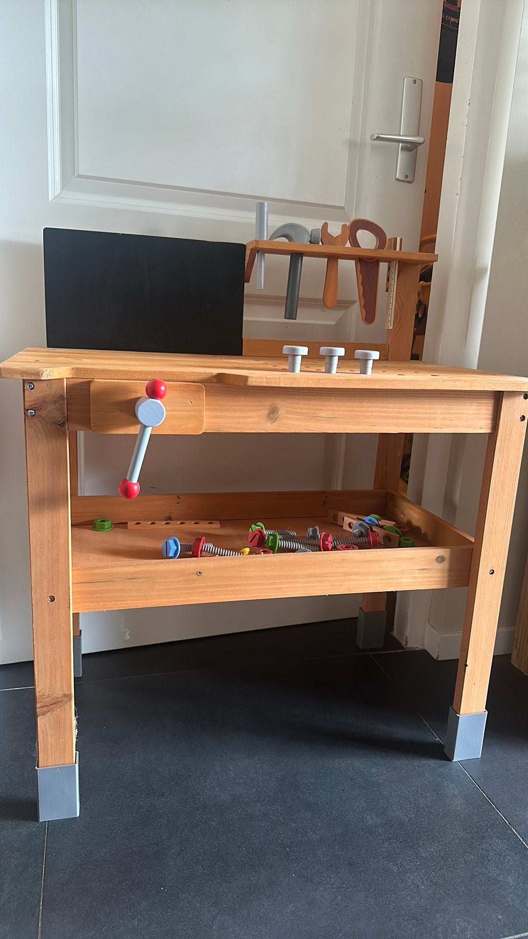 Houten werkbankje voor kinderen Playtive - Compleet, Kinderen en Baby's, Speelgoed | Educatief en Creatief, Ophalen, Gebruikt