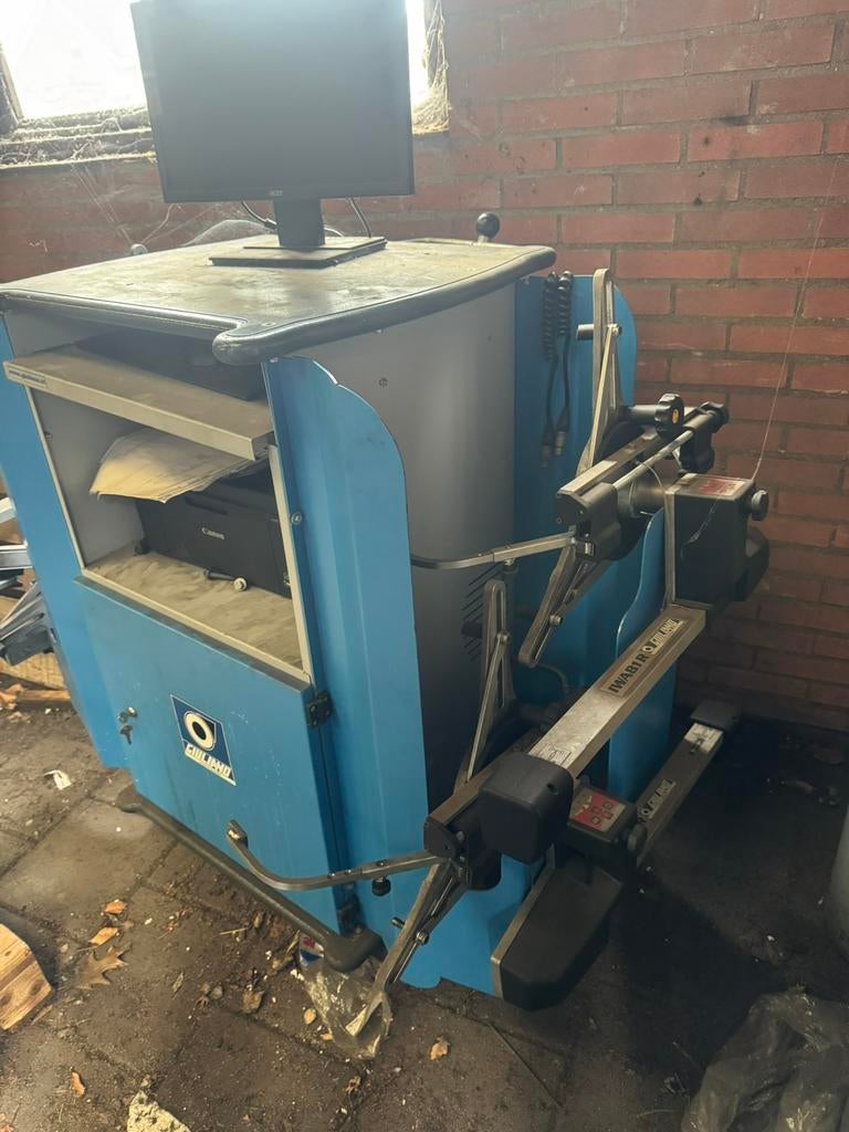 Uitlijn apparaat, Ophalen, Gebruikt