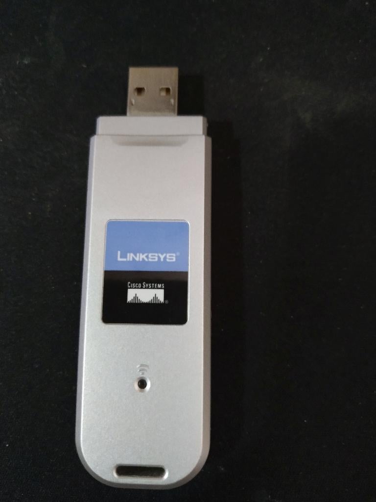 Linksys WUSB54GC-EU Compact Wireless-G USB Adapter, Computers en Software, Ophalen of Verzenden, Gebruikt, Extern, Linksys