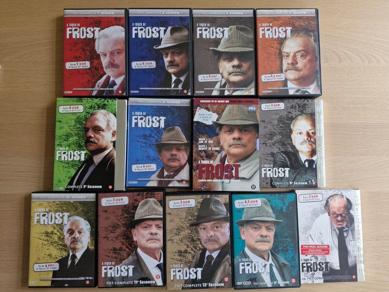 A Touch of Frost Seizoen 1 tm 14, Engels, Nederlands, Ophalen of Verzenden, Vanaf 12 jaar