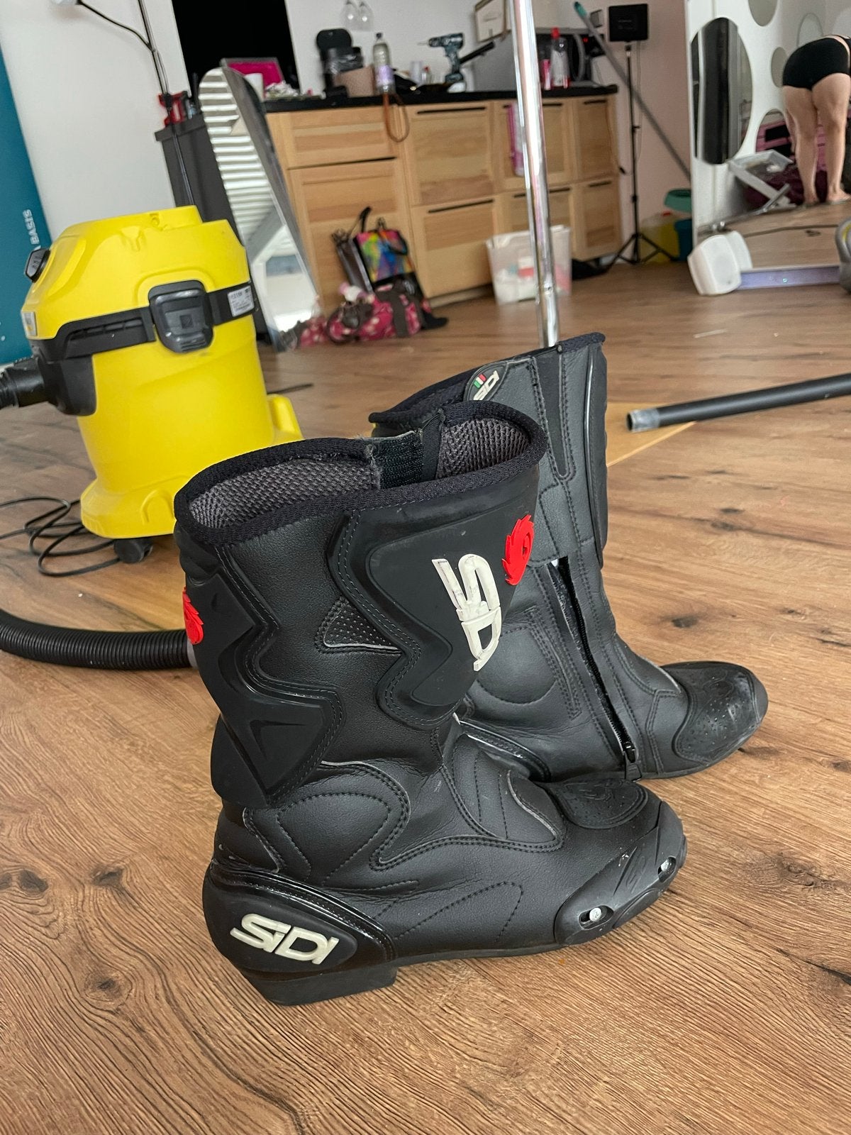 SIDI Motorlaarzen Zwart - Maat 41, Motoren, Ophalen of Verzenden, Tweedehands, Dames, Laarzen