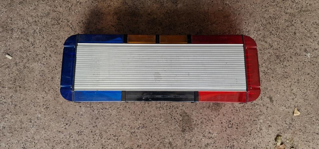 Kleine Whelen zwaaibalk met flitslampen 12V, Auto diversen, Overige Auto diversen, Ophalen