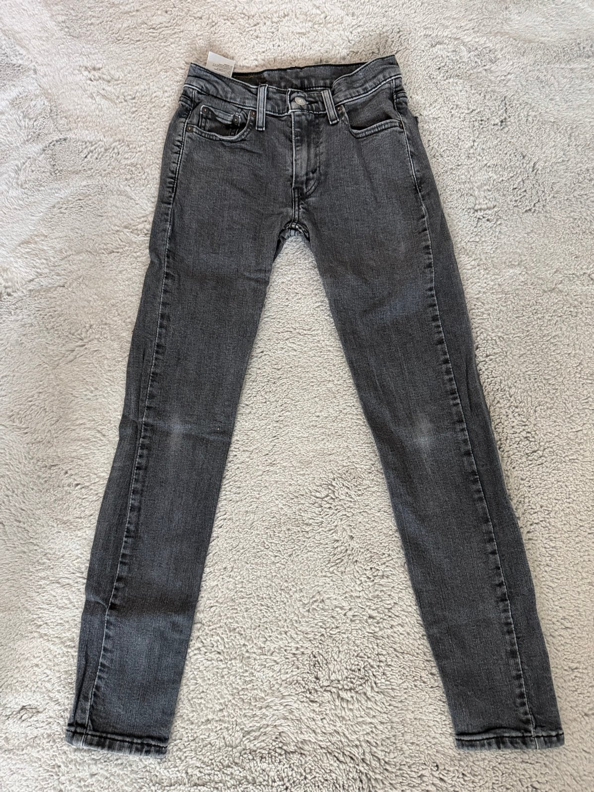 Levi's 519 Hi-Ball Jeans - Maat 27, Ophalen of Verzenden, Zo goed als nieuw, Grijs, W27 (confectie 34) of kleiner