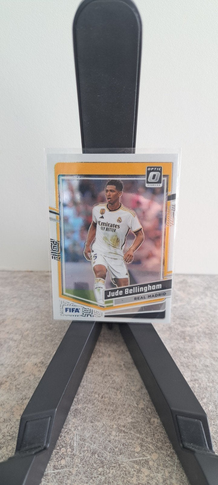 Jude Bellingham Real Madrid Panini Optic FIFA Kaart #120, Ophalen of Verzenden, Nieuw, Buitenlandse clubs, Spelerskaart