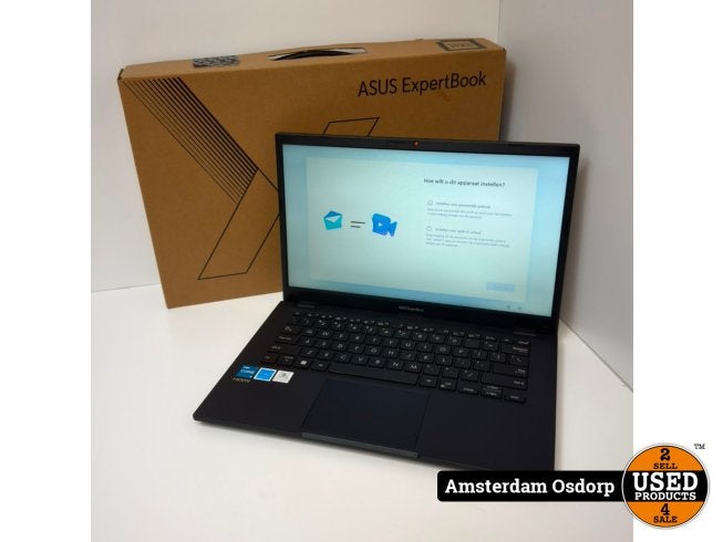 Asus Expertbook B1402CB | i3 | 8GB | 512GB | Nieuwstaat