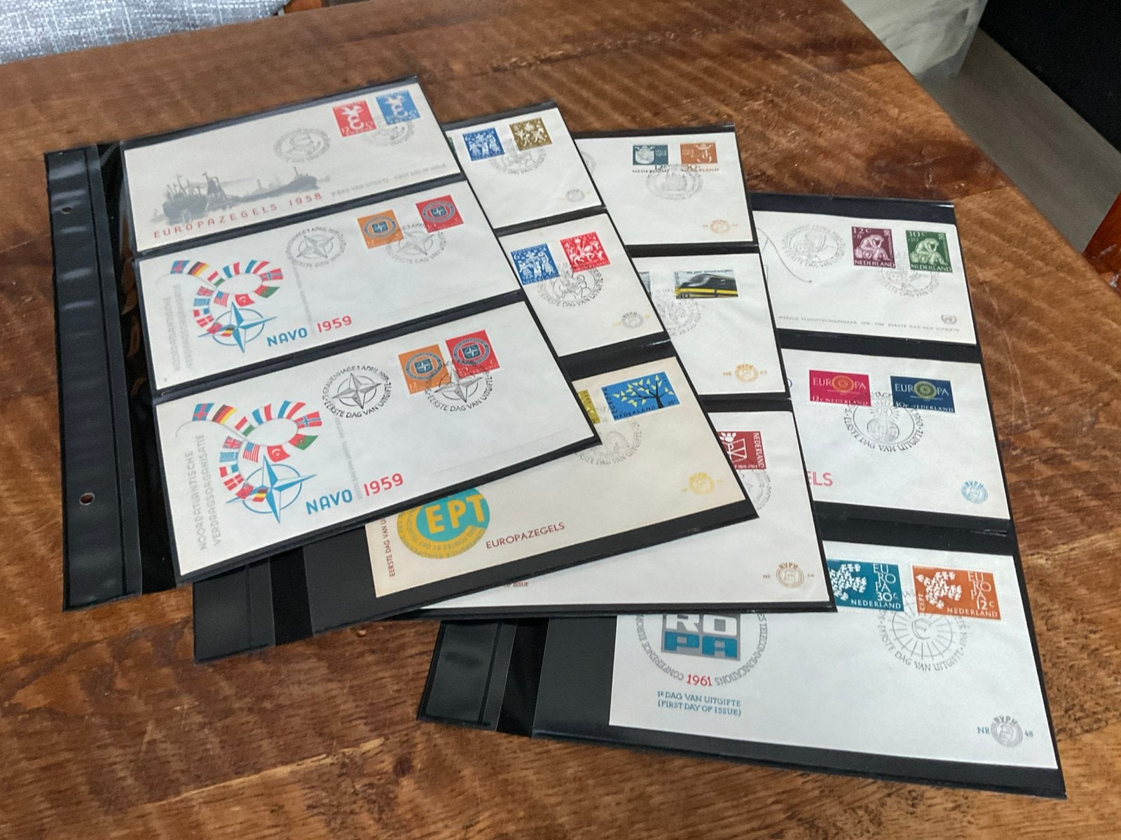 FDC - NL restant blanco oudere fdc’s 25 stuks, Ophalen of Verzenden, Nederland