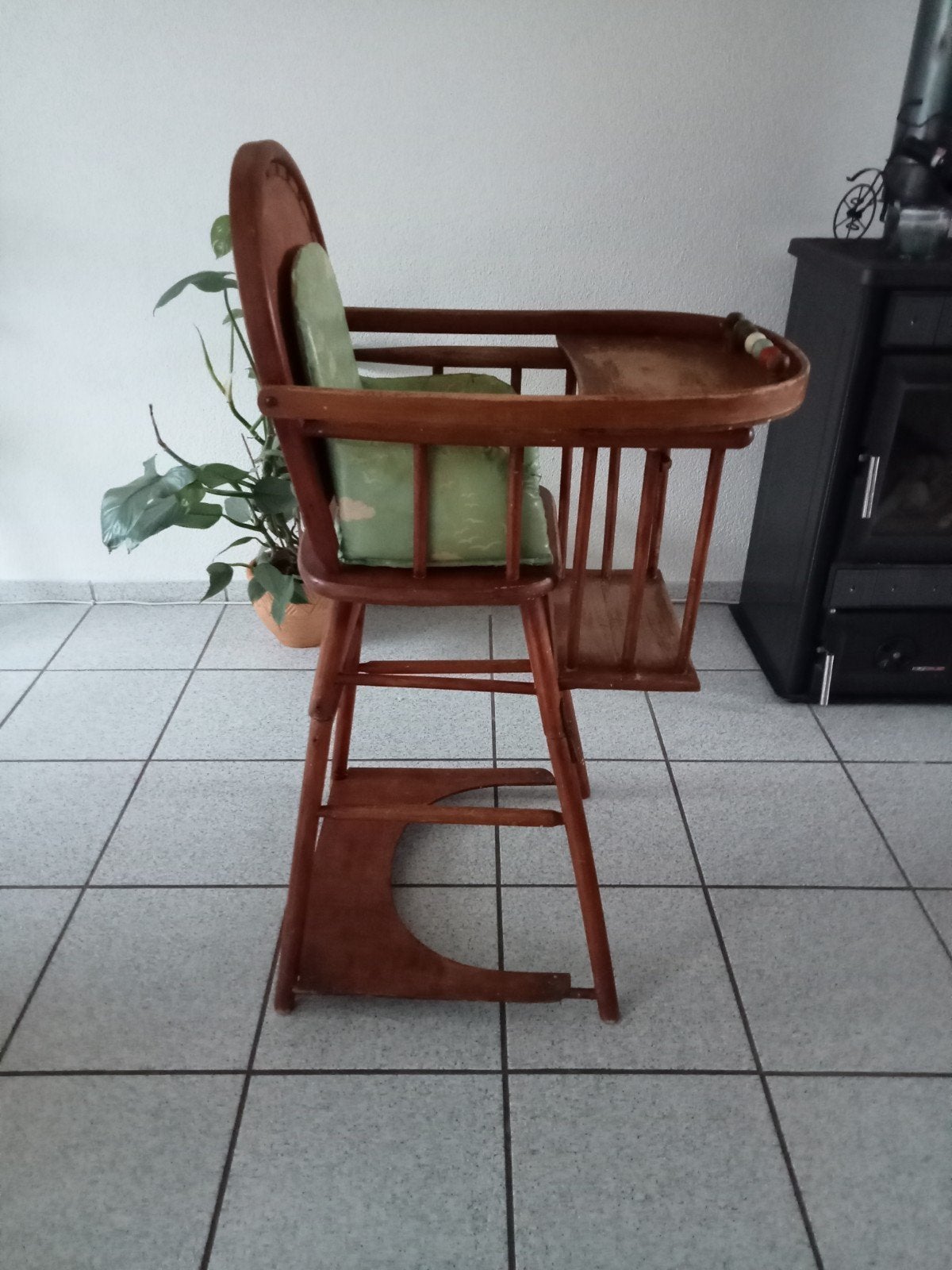 Vintage Kibofa Kinderstoel - Houten Eetstoel, Ophalen, Gebruikt, Overige typen