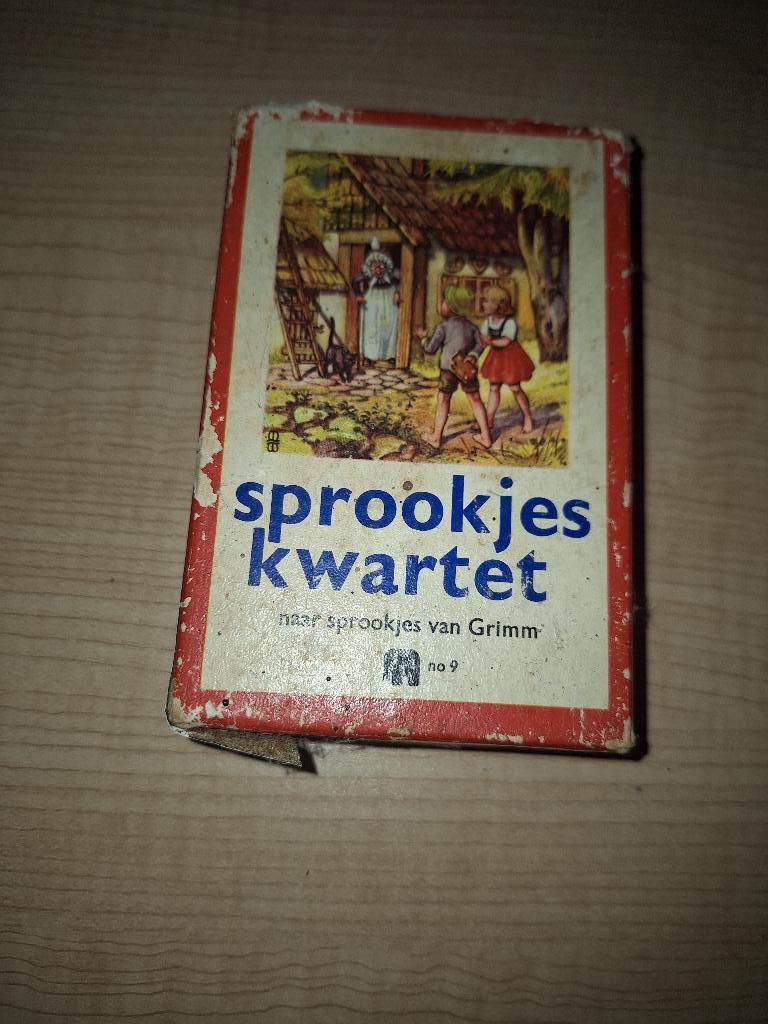 sprookjeskwartet kwartetspel, Ophalen of Verzenden, Gebruikt, Kwartet(ten)